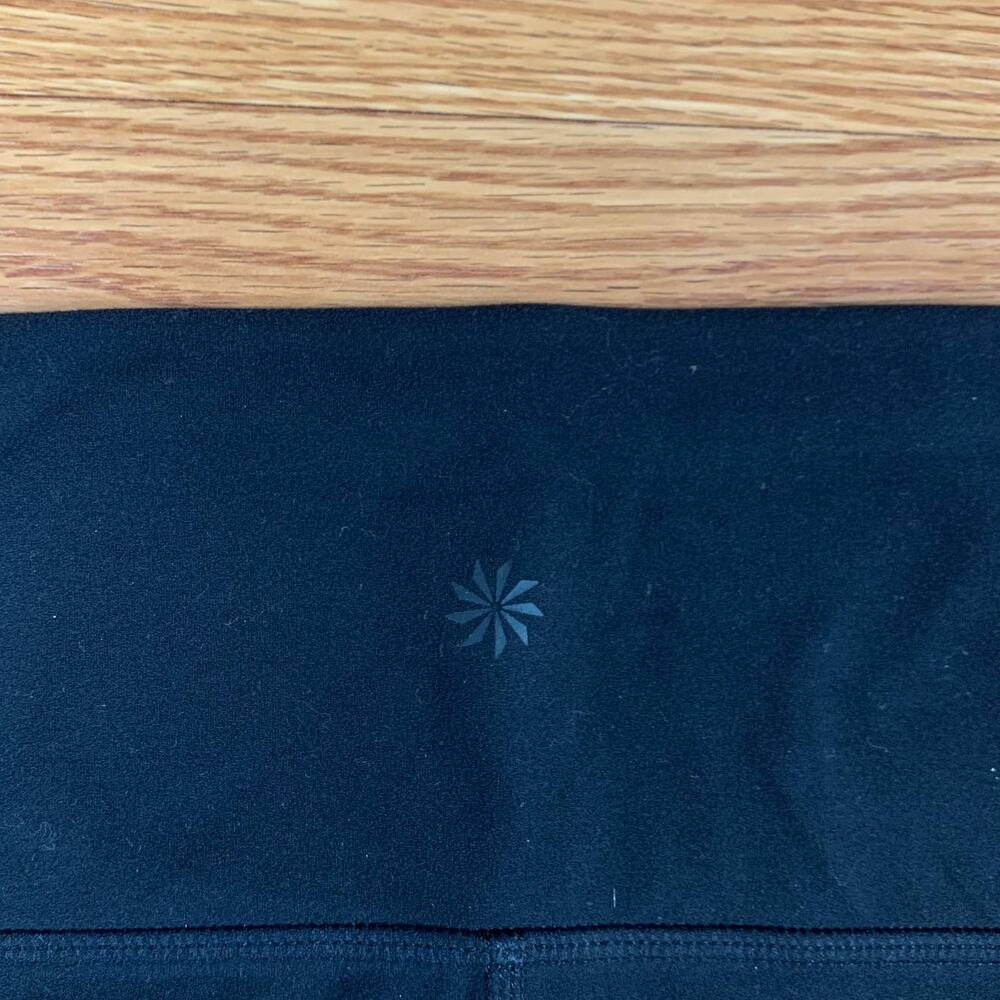 Athleta Black Crop Leggings Sz S - Picture 3 of 6